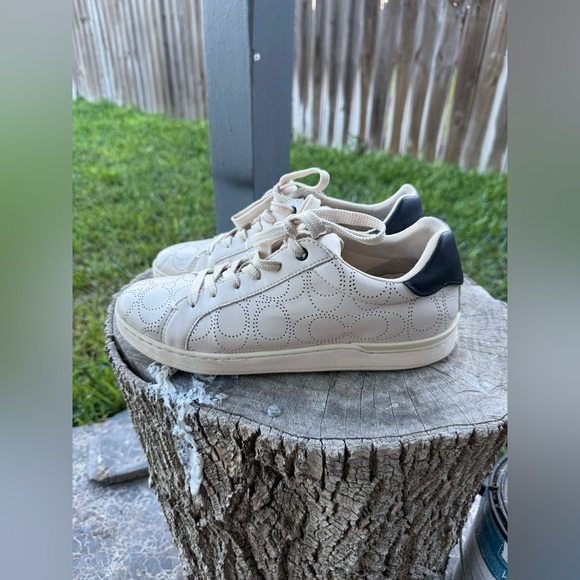 COACH Clip Low Top Sneaker Size 8 B - Picture 10 of 12